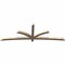 Ekena Millwork Davenport Smooth Timber Gable Bracket, Douglas Fir, 108"W x 36"H x 3 1/2"D x 3 1/2"F, 8/12 Pitch GBW108X36X0404DAV00SDF - alternate 5